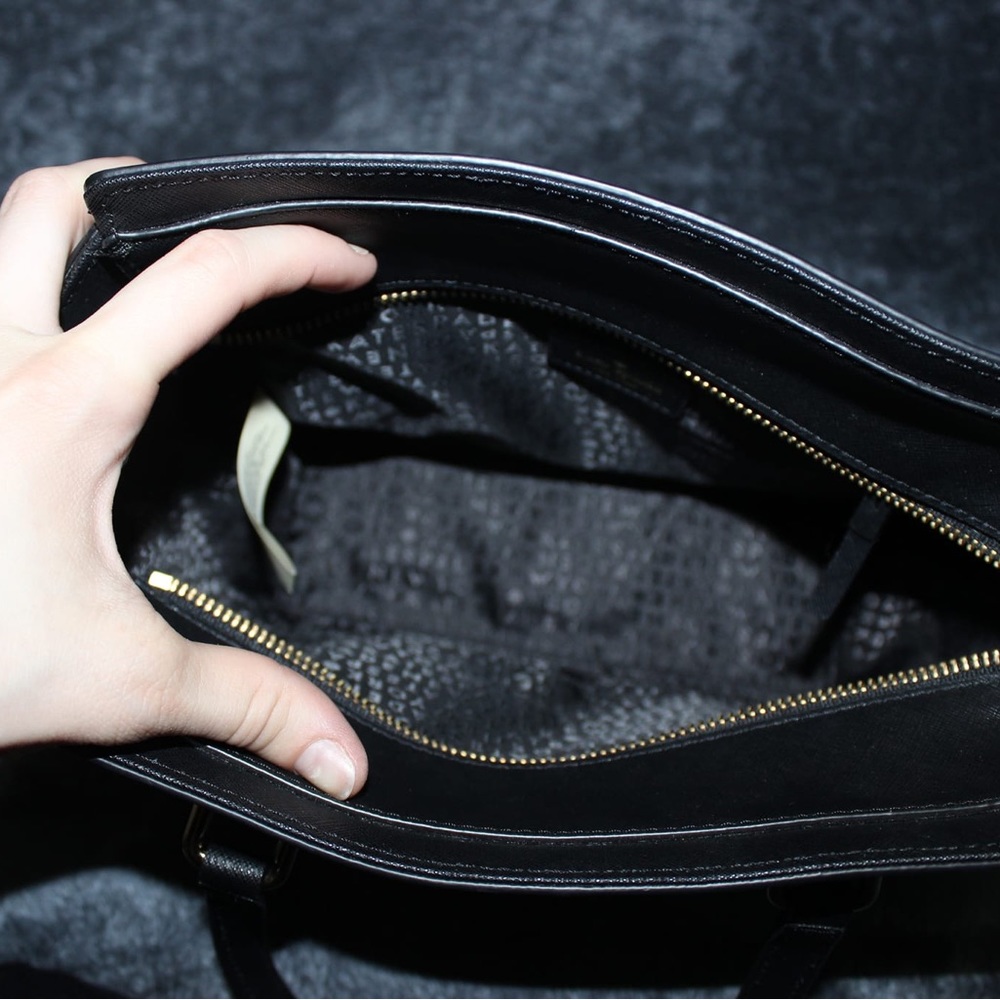 ✨HP ♠️Kate Spade Saffiano Leather Laurel Way Jeweled Bow Hadlee Satchel - Picture 5 of 12